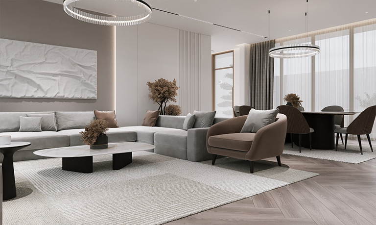 villa interior design company in Dubai